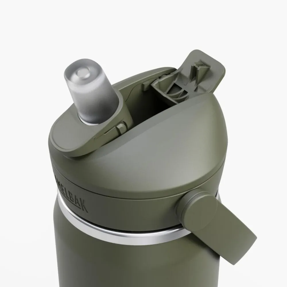 Camelbak Flessen & Waterzakken|Thrive Flip Straw Vacuum 0,6 L Moss