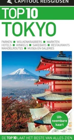 Capitool Reisgidsen Japan & Korea'S|Capitool Top10 Tokyo