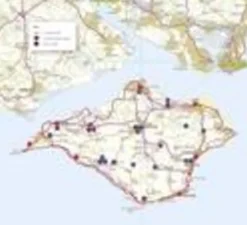 Cicerone Groot-Brittanië & Ierland|Isle of Wight wandelgids