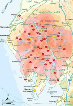 Cicerone Groot-Brittanië & Ierland|Outdoor Adventures with children - Lake District