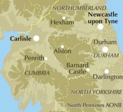 Cicerone Groot-Brittanië & Ierland|Walking in the North Pennines