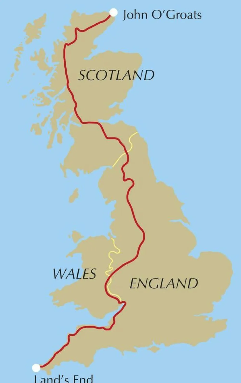 Cicerone Groot-Brittanië & Ierland|Wandelgids End to End Trail
