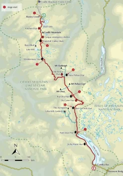 Cicerone Australië|Wandelgids Hiking the Overland Track Tasmania
