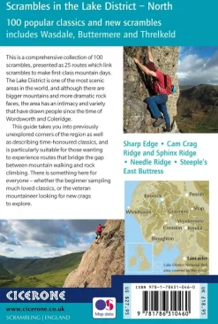 Cicerone Groot-Brittanië & Ierland|Wandelgids Scrambles in the Lake District North