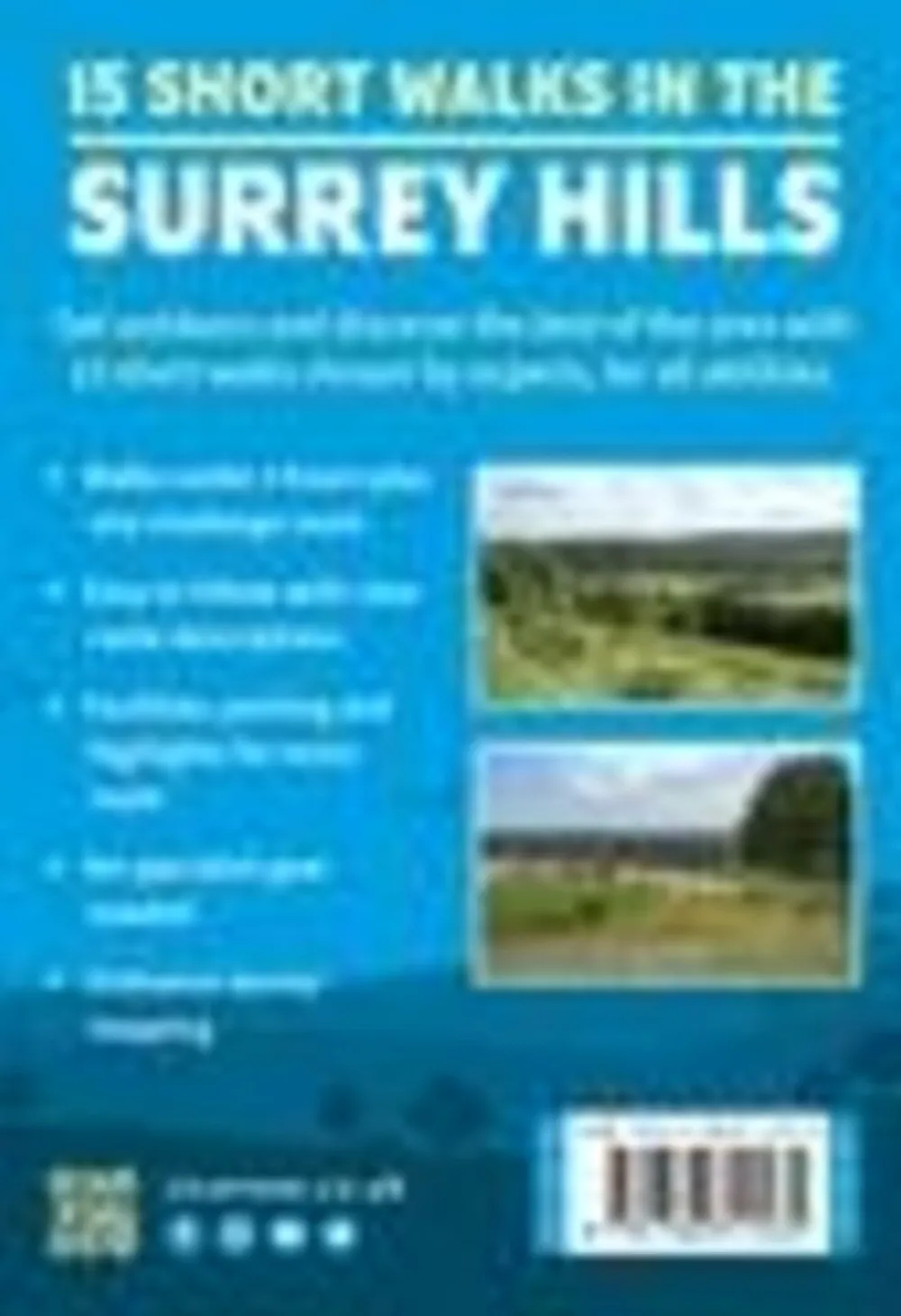 Cicerone Groot-Brittanië & Ierland|Wandelgids Surrey Hills Short Walks