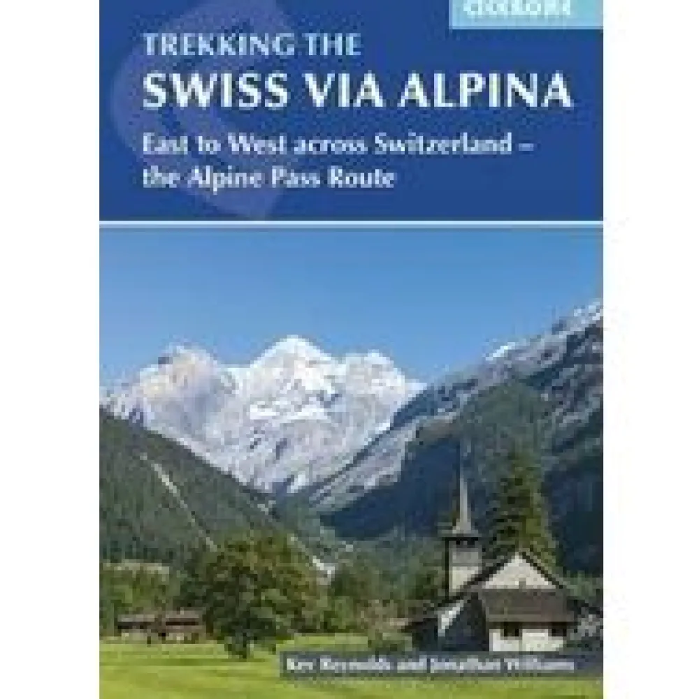 Cicerone Zwitserland|Wandelgids Swiss Alpine Pass Route