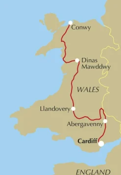 Cicerone Groot-Brittanië & Ierland|Wandelgids The Cambrian Way