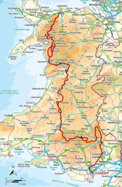 Cicerone Groot-Brittanië & Ierland|Wandelgids The Cambrian Way