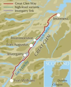 Cicerone Groot-Brittanië & Ierland|Wandelgids The Great Glen Way