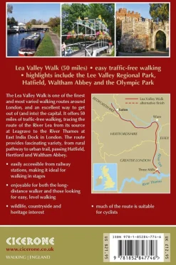 Cicerone Groot-Brittanië & Ierland|Wandelgids The Lea Valley Walk