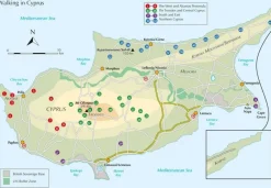 Cicerone Balkan, Griekenland & Cyprus|Wandelgids Walking in Cyprus