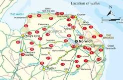 Cicerone Groot-Brittanië & Ierland|Wandelgids Walking in Norfolk