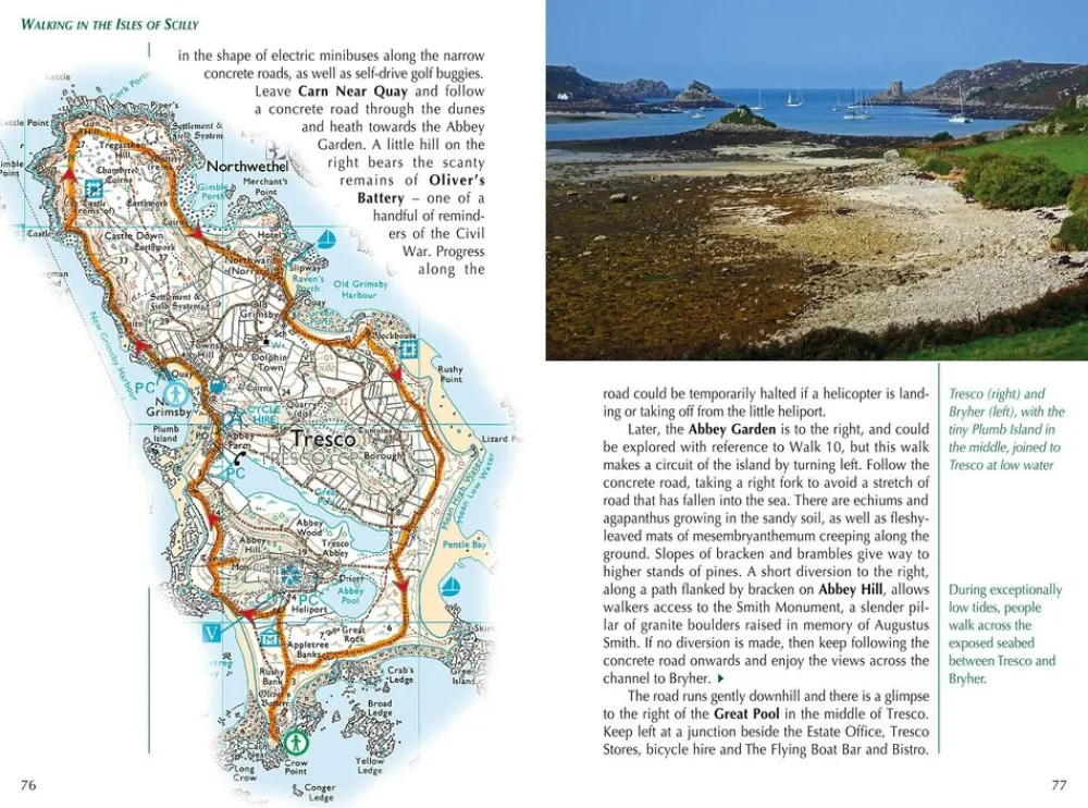 Cicerone Groot-Brittanië & Ierland|Wandelgids Walking in the Isles of Scilly