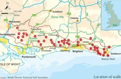 Cicerone Groot-Brittanië & Ierland|Wandelgids Walking in the South Downs National Park