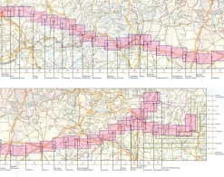 CNIG maps Spain Wandelen Naar Santiago|Wandelkaart 1n-4n Camino Santiago