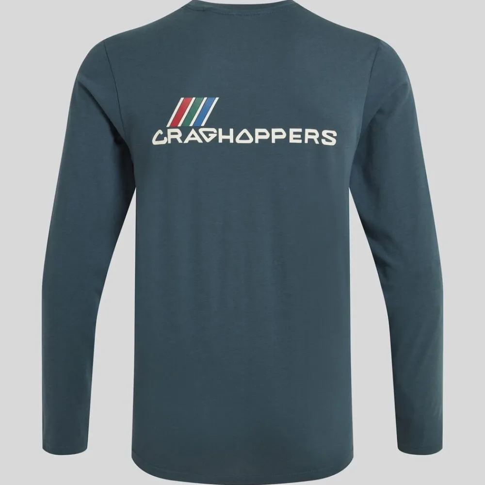 Heren Craghoppers Shirts Heren|Nosilife Abel Long Sleeved T-Shirt
