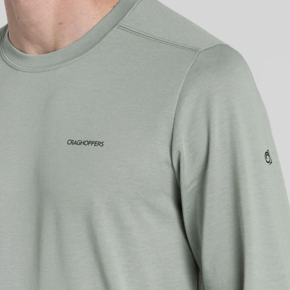 Heren Craghoppers Shirts Heren|Nosilife Abel Long Sleeved T-Shirt