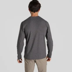 Heren Craghoppers Shirts Heren|Nosilife Abel Long Sleeved T-Shirt