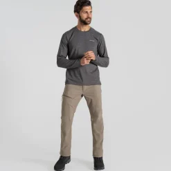 Heren Craghoppers Shirts Heren|Nosilife Abel Long Sleeved T-Shirt