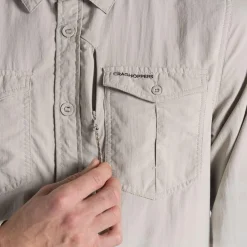 Heren Craghoppers Overhemden|Nosilife Adventure Long Sleeved Shirt III