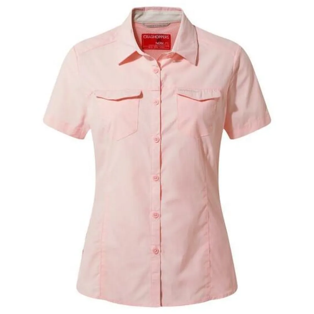 DAMES Craghoppers Blouse|Nosilife adventure II short sleeved shirt woman
