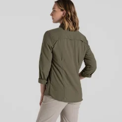 DAMES Craghoppers Blouse|Nosilife Adventure Long Sleeved Shirt III
