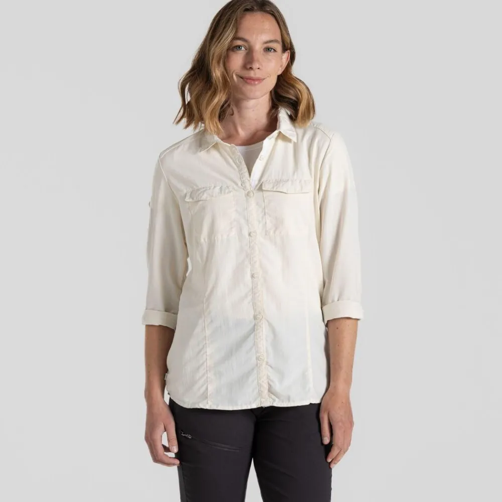 DAMES Craghoppers Blouse|Nosilife Adventure Long Sleeved Shirt III