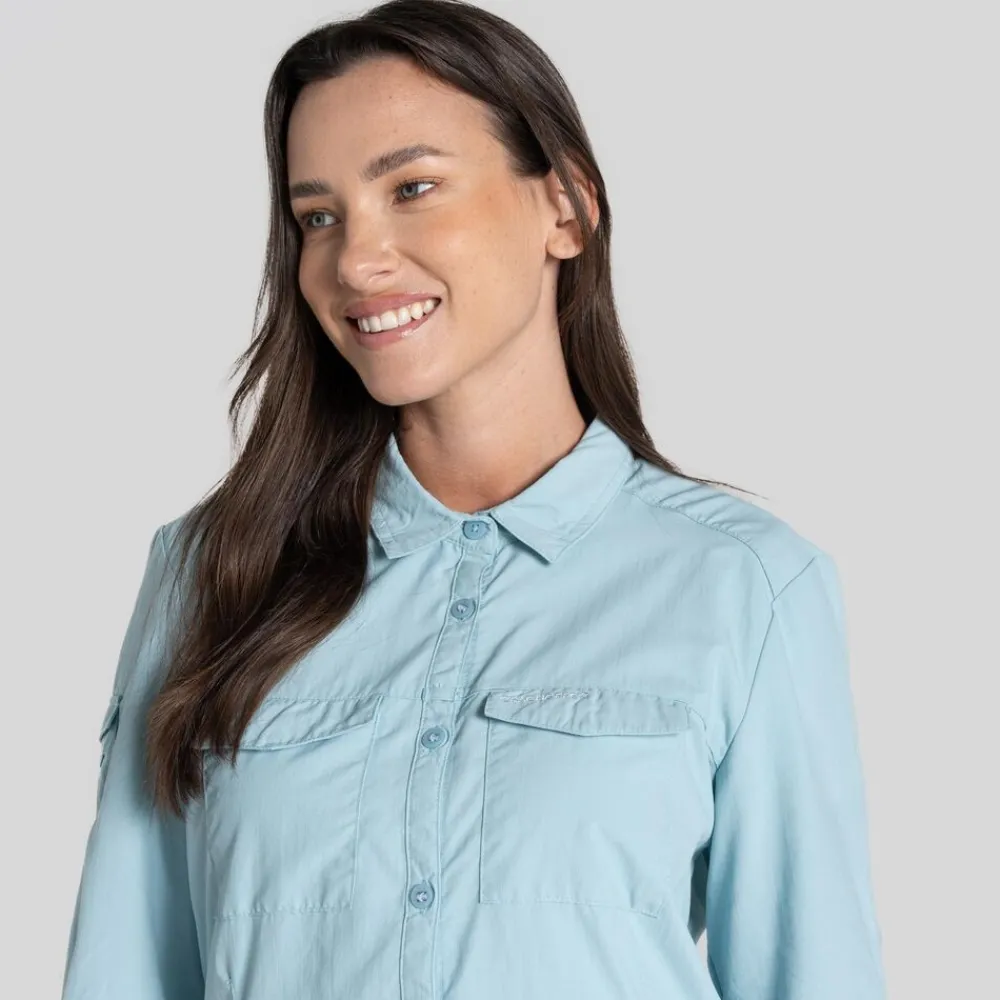 DAMES Craghoppers Blouse|Nosilife Adventure Long Sleeved Shirt III