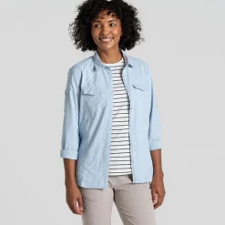 DAMES Craghoppers Blouse|Nosilife Adventure Long Sleeved Shirt III