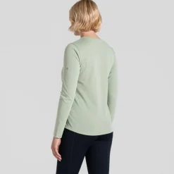 DAMES Craghoppers Shirts Dames|Nosilife Akona Long Sleeved Top