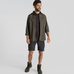 Heren Craghoppers Broeken Heren|Nosilife Convertible Cargo Trousers III