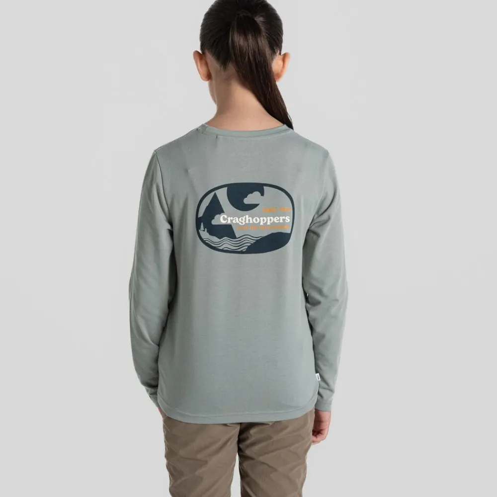 Kinderen Craghoppers Kinderkleding|Nosilife Cruz Long Sleeved t-shirt