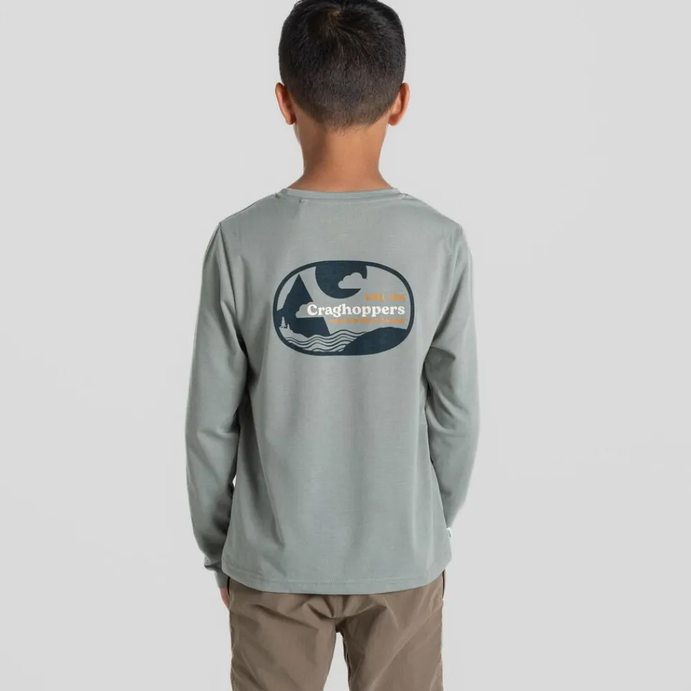 Kinderen Craghoppers Kinderkleding|Nosilife Cruz Long Sleeved t-shirt