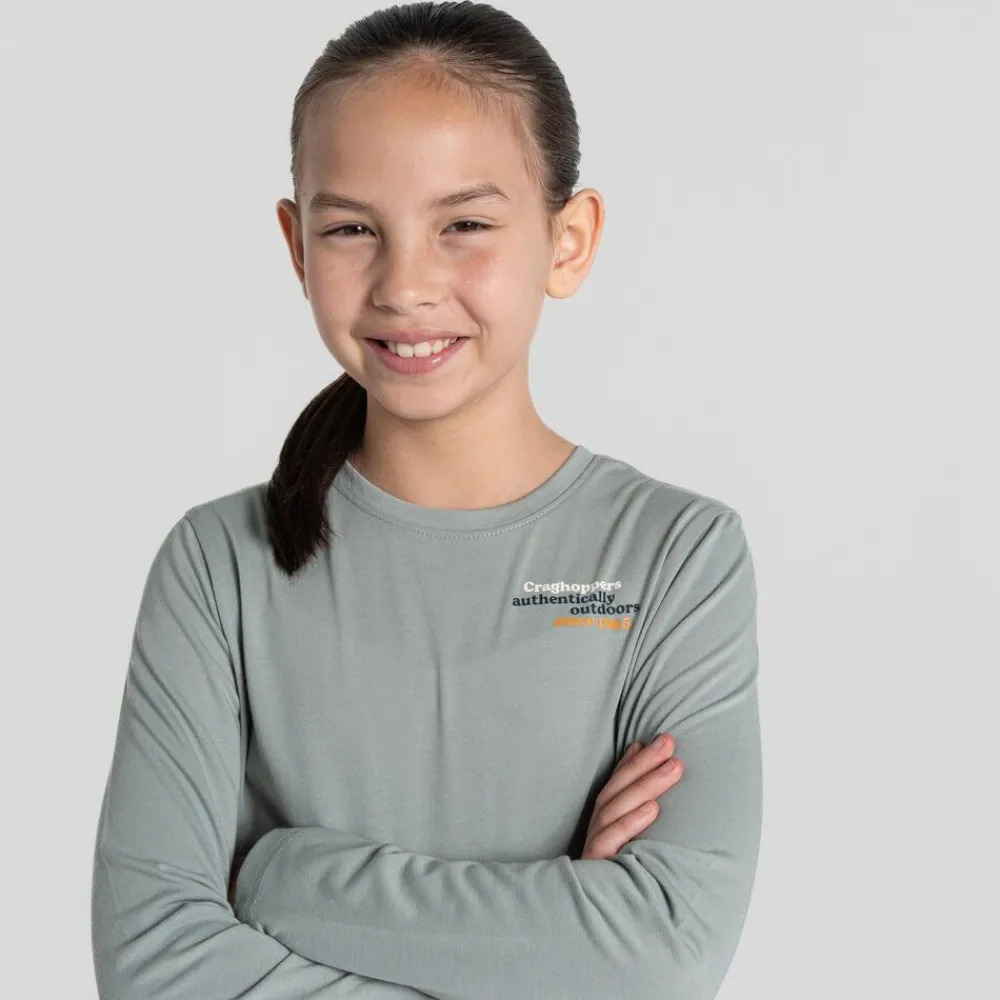 Kinderen Craghoppers Kinderkleding|Nosilife Cruz Long Sleeved t-shirt