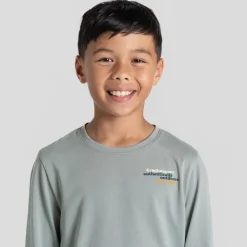 Kinderen Craghoppers Kinderkleding|Nosilife Cruz Long Sleeved t-shirt