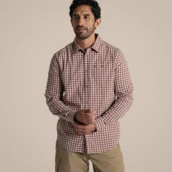 Heren Craghoppers Overhemden|Nosilife Nuoro Check LS shirt men