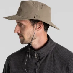 Heren Craghoppers Handschoenen, Hoofddeksels E.D.|Nosilife Outback Hat II