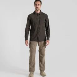 Heren Craghoppers Overhemden|Nosilife Pro Long Sleeved Shirt III