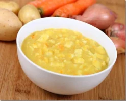 Drytech Voeding|Cod in Creamy Curry Sauce - Kabeljauw in romige kerriesaus