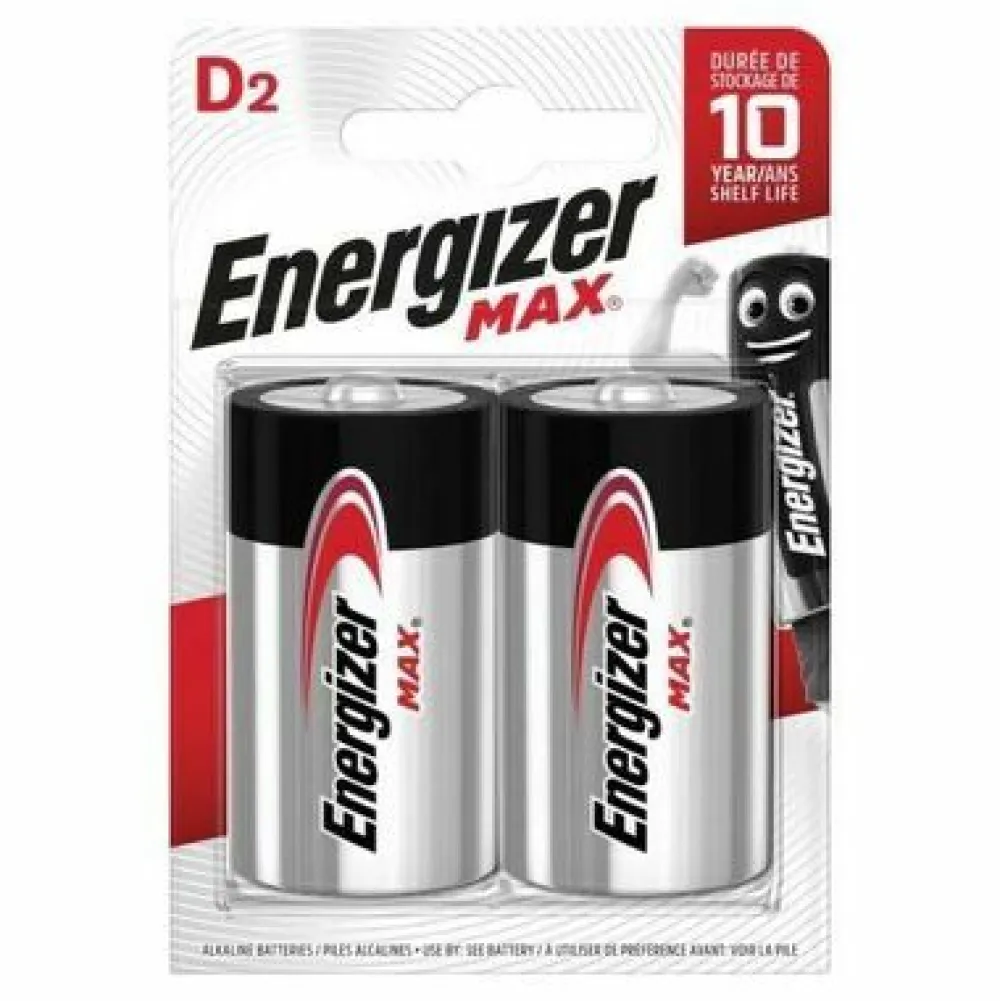 Energizer Batterijen|max LR20 D blister 2