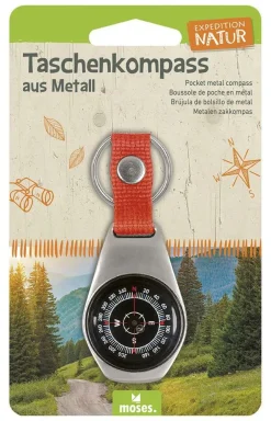 expeditie natuur Kompassen|Zakkompas met sleutelring