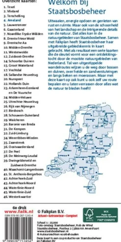 Falk Benelux|Wandelfietskaart 04 Ameland
