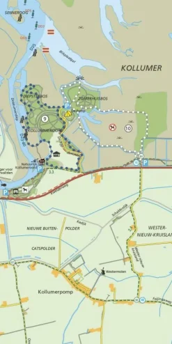 Falk Benelux|Wandelfietskaart 05 Lauwersmeer