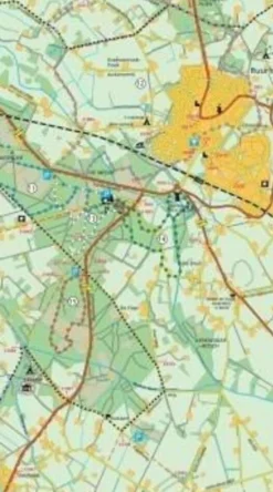 Falk Benelux|Wandelfietskaart 25 Nationaal Park Utrechtse Heuvelrug