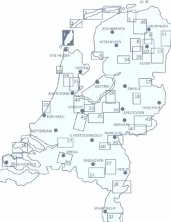 Falk Benelux|Wandelfietskaart 29 Walcheren