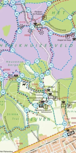 Falk Benelux|Wandelkaart 05 Nationaal Park Veluwezoom & Deelerwoud