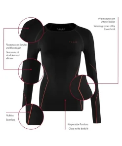 DAMES Falke Ondergoed Dames|MW longsleeved shirt tight Women 33037