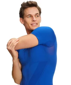 Heren Falke Ondergoed Heren|Warm shortsleeved shirt men tight 39613