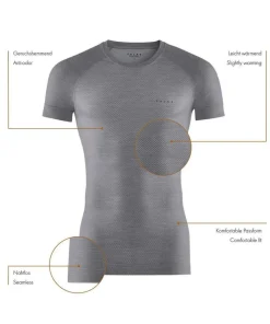 Heren Falke Ondergoed Heren|WT light SS shirt men 33230