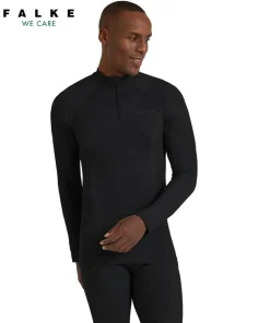 Heren Falke Ondergoed Heren|WT longsleeve zip men